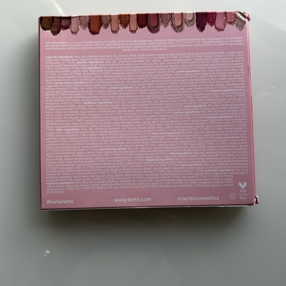 NEW Tarte Tartelette Juicy Eyeshadow Palette - Pink and Brown Shades - Picture 2 of 2